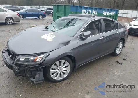 2013 Honda Accord Sdn Ex-L from USA, damaged, VIN 1HGCR2F81DA112528